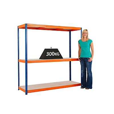 Rayonnage emboîtable - charge max. / rayonnage 1200 kg - Rayonnage emboîtable, l 1800 mm