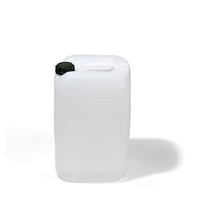 25 Liter Kanister - Polyethylen, LxBxH 290 x 255 x 465 mm - natur, ab 20 Stück