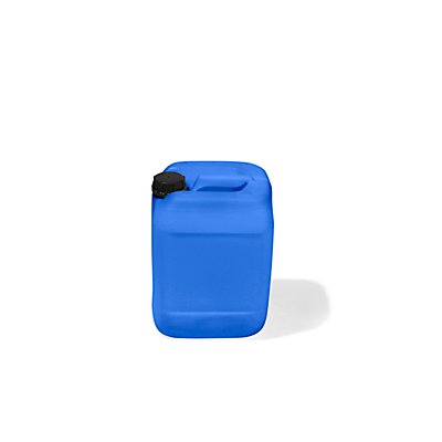 Bidon en polyéthylène - L x l x h 230 x 196 x 310 mm, capacité 10 l - bleu, 20 pièces et +