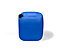 30 Liter Kanister - Polyethylen, LxBxH 380 x 280 x 400 mm - blau, ab 10 Stück
