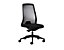 Bürodrehstuhl  EVERY | Harte Rollen | Schwarz-Enzianblau | Sitzhöhe 430 mm | interstuhl