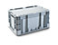 Stapelbehälter aus Polypropylen - Inhalt 60 l, Außenmaße LxBxH 600 x 400 x 320 mm - grau, ab 10 Stk