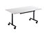 Table mobile à plateau rabattable - h x l x p 720 x 1600 x 800 mm - gris