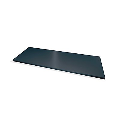 CP Tablette gris noir, pour armoire à porte battante, lot de 2 pour largeur armoire 800 mm