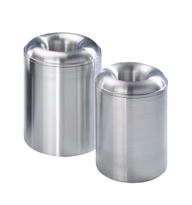 Collecteur de déchets PREMIUM autoextinguible - en aluminium - capacité 13 l, hauteur 341 mm