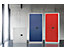 Bisley Armoire à portes battantes UNIVERSAL, h x l x p 1950 x 600 x 400 mm, 4 tablettes, 5 hauteurs de classeurs, gris clair | E782A04B645645