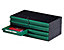 Plastipol-Scheu Kombi-Schubladensystem aus Polystyrol - mit 8 Schubladen 225 mm - grau