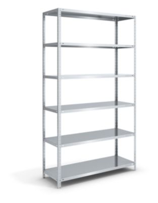 hofe Schraubregal, Bauart leicht, verzinkt - Regalhöhe 2500 mm
