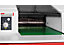 HSM Förderband-Aktenvernichter, POWERLINE FA 500.3 - Auffangvolumen 530 l, Partikelgröße 3,9 x 40 mm, mit Ablagetisch