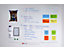 Whiteboard-Modul | BxH 1500  x 1000 mm | Erweiterbar | Rocada 