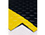 COBA Anti-Ermüdungsmatte, PVC / Neopren - Zuschnitt, max. 18,3 m, schwarz / gelb - 900 mm x lfd. m