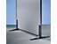Metallfuß - für Akustik-Trennwand - Ausladung beidseitig je 225 mm