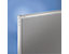 Trennwand - mit Filzbezug, Rahmen lichtgrau - 650 x 1300 mm
