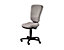 Topstar Siège de bureau, contact permanent et dossier haut - assise ergonomique, sans accoudoirs - gris pâle