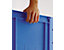utz Euronorm-Stapelbehälter - Außen-LxBxH 400 x 300 x 220 mm - blau, VE 4 Stk