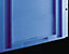 Bac gerbable normes Europe - dim. ext. L x l x h 400 x 300 x 220 mm - bleu, lot de 4