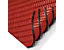 Tapis de sol pour douche et vestiaire - PVC souple, par m lin. - largeur 600 mm, coloris rouge