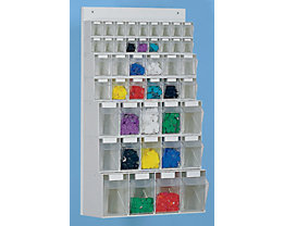 Combinaison de bacs pivotants en polystyrène - h x l x p 900 x 600 x 185 mm