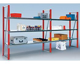 Rayonnage grand format, couleur - h x p 1990 x 500 mm