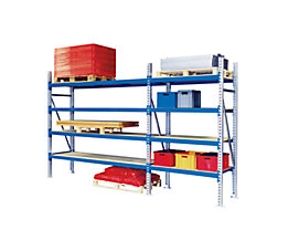 Rayonnage extra-large grande capacité - charge max. / rayonnage 4000 kg, h x l x p 2000 x 1350 x 800 mm