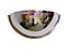 Miroirs panoramiques - angle de visibilité 180° - Ø 600 mm