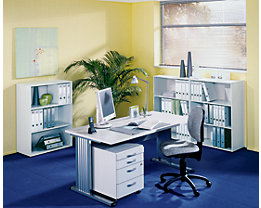 BASIC-II Bureau à piétement en L - largeur 800 mm