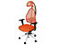 Topstar Design-Bürodrehstuhl, mit Kopfstütze und Netzrücken - Rückenlehnenhöhe gesamt 830 mm - schwarz