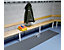 EHA Bodenmatte für Dusch- und Umkleideraum - Weich-PVC, 10 m Rolle - Breite 600 mm, blau