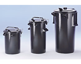 Poubelle en plastique - capacité 110 l