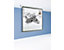 Smit Visual Lichtbildwand, stationär - Bildwandformat 1 : 1 - Bildfläche BxH 1470 x 1530 mm