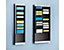 Dokumentensortiertafel - 1 x 25 Fächer, DIN A4, Dokumentenlage horizontal - schwarz, matt