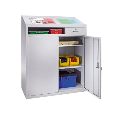 Werkzeugschrank mit Schreibpult - HxBxT 1220 x 915 x 457 mm