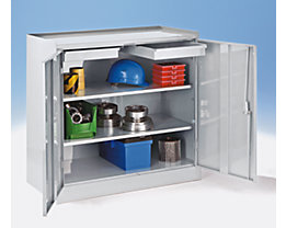 Armoire à outils - 2 tiroirs, 2 tablettes sur toute la largeur