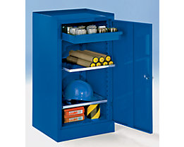 Armoire à outils - 1 tiroir, 2 tablettes, hauteur réglable au pas de 40 mm