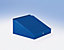 Schreibpult für Schrankbreite 500 mm - HxBxT 95 / 275 x 495 x 495 mm - blaugrau RAL 7031