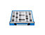 Schubladeneinteilung für Werkbank - mit 5 Mulden - für Schubladenhöhen 90 + 120 mm