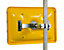 dancop Pfostenmontage-Adapter - mit Schelle für Rohr-Ø 50 – 85 mm - horizontal und vertikal einstellbar