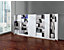 FINO Armoire à rideaux - 4 tablettes, h x l x p 2004 x 500 x 400 mm - gris clair | SET50/5/A