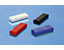 Maul Rechteckmagnete, VE 60 Stk - LxB 53 x 18 mm, Haftkraft 1 kg - farbig sortiert, weiß, rot, blau, schwarz