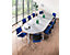 HAMMERBACHER Konferenztisch - Viereckplatte - LxB 800 x 800 mm, Ahorn-Dekor | KP08/3