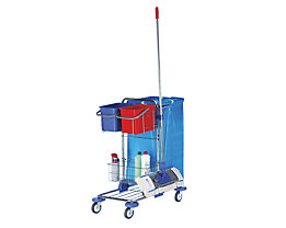 Chariot d'entretien - L x l x h 810 x 500 x 1120 mm
