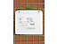 Porte-documents magnétique - avec crochet et bande magnétique, pour format A4 - h x l 310 x 220 mm, format vertical, lot de 25