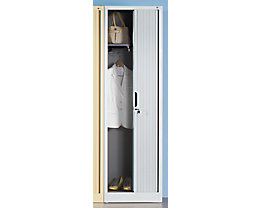 Armoire penderie à rideaux - h x l x p 1980 x 600 x 420 mm, 1 tablette, 1 tringle
