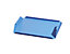Fond amovible - tôle d'acier bleu clair, lot de 2 - pour l x p 340 x 240 mm