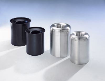 Collecteur de déchets PREMIUM autoextinguible - en aluminium - capacité 13 l, hauteur 341 mm