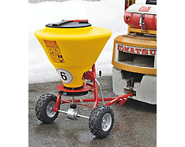 CEMO Chariot d'épandage - pour grandes surfaces, 130 l