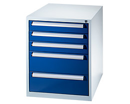 QUIPO Armoire à outils - hauteur 800 mm, tiroirs: 3 x 100, 2 x 200 mm