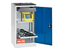 QUIPO Armoire de service à outils - 1 tiroir, 2 tablettes