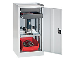 QUIPO Armoire de service à outils - 2 tiroirs, 1 tablette