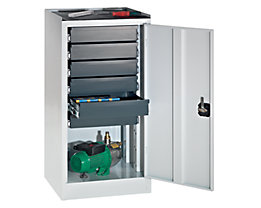 QUIPO Armoire de service à outils - 6 tiroirs